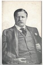 1912 Teddy Roosevelt 4 President Campaign Postcard Progressive Bull Moose Party picture