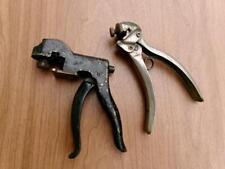 ( LOT OF 2 ) ANTIQUE SAW SET TOOLS MILLERS FALLS # 214 & TAINTOR'S POSITIVE # 7 picture