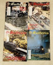 NMRA BULLETINS (4) -See Picture For Dates Of Issues - Vintage - GREAT ARTICLES picture