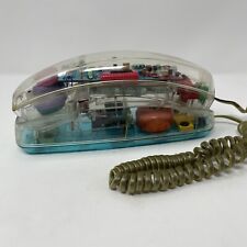 Vintage Unisonic 6900 Clear Phone Push Button Touch Tone Corded Telephone picture