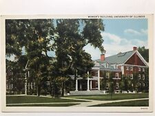 1930 Women’s Building University Of Illinois Postcard picture