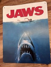 Jaws Tin Metal Sign picture