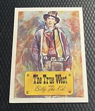 1977 Kellogg's The True West Billy The Kidd Rare SP - Low Grade w/ Heavy Crease picture
