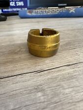 Old School BMX Suntour Gold Seat Clamp Forged Japan Genuine 80’s picture