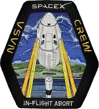 Authentic SPACEX NASA CREW Dragon -IN-FLIGHT ABORT TEST- IFA -Mission PATCH MINT picture