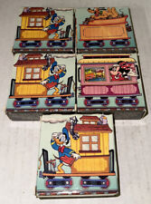Vintage Lot Of 5 AVON Disney 1 oz Soaps Train Minnie Mouse Goofy Donald Duck NOS picture