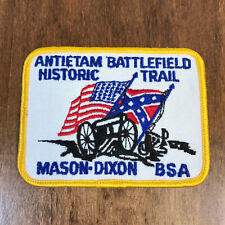 Boy Scouts Patch Antietam Battlefield Historic Trail Mason-Dixon BSA picture
