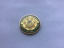 Imperial County CA Sheriff Police Challenge Coin picture