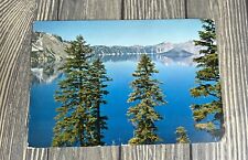 Vintage Crater Lake Oregon J-62 Giant Postcard 9” x 6” picture