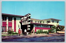 Postcard FL St Petersburg Tropic Terrace Apt Motel picture
