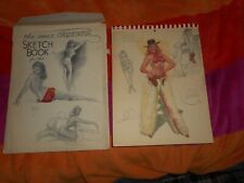 1949 & 1950 MacPherson  SKETCHBOOK PINUPS(PARTIAL CALENDARS W/SLEEVES) picture