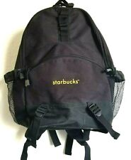 Starbucks Backpack Bag Nylon Expandable Multi Pocket & Compartments Black picture