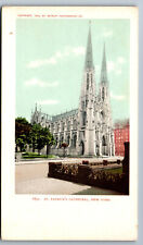 Postcard New York NY c.1900's St. Patrick's Cathedral AC10 picture