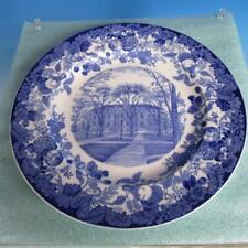 Wedgwood Harvard University 1927 Blue Collector Plate - University Hall picture