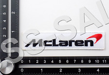 McLAREN EMBROIDERED PATCH IRON/SEW ON ~4-1/4