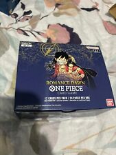 One Piece OP-01 Romance Dawn Booster Box English - SEAL REMOVED BY BANDAI picture