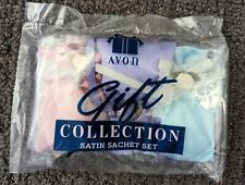 NEW Avon Gift Collection Satin Sachet Set (3) SEALED picture