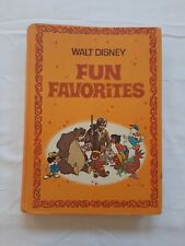Walt Disney Fun Favorites (1970, Golden Press Hardcover) picture