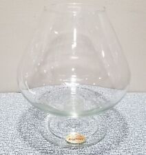 Vtg E.O. BRODY Oversized Glass BRANDY SNIFTER Vase Bowl Terrarium MCM 8” Tall picture