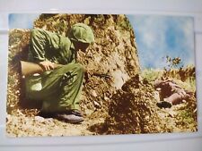 Okinawa Sniper Hunting World War II-118 Postcard  picture