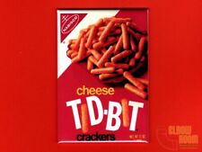 Cheese Tid-Bit crackers vintage BOX ART 2x3