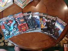 The Transformers IDW Volume 1-7 Graphic Novels Lot For All Mankind Chaos Police picture