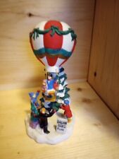 The Olde Towne Balloon Ride Victorian Village Collectibles  Basket People   picture