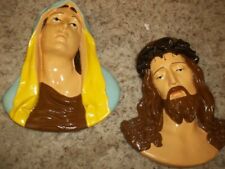 Beautiful Mary & Jesus Wall Hangings Plaques 10 x 10