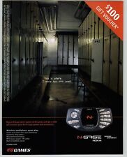 2003 Nokia N-Gage Console Print Ad/Poster High School Gym Locker Room Photo picture
