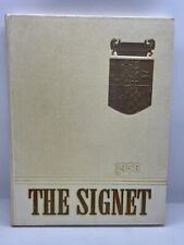 Vintage 1958 The Signet: The Cecilian Academy Philadelphia Yearly Recap Book picture