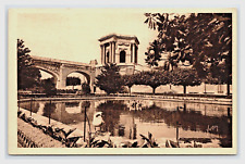 France Montpellier Garden of Peyrou Yvon 1920  street view unposted picture