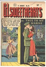 G.I. SWEETHEARTS  33  VG+/4.5  -  Scarce Quality comic from 1953 picture