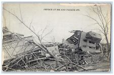c1905 Church 28th Parker Streets Disaster Calamity Flood Omaha Nebraska Postcard picture