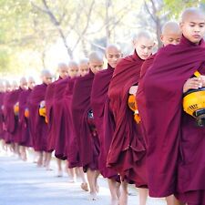 Buddhist Monk cloths Meditation Robe Monk uniform gown costume Theravada picture