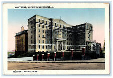 c1920's Hospital Notre Dame Montreal Quebec Canada Antique Unposted Postcard picture