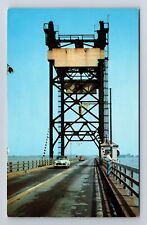 Marblehead Peninsula OH-Ohio, Sandusky Bay Bridge, Lake Erie, Vintage Postcard picture