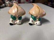 Vintage Japan Anthropomorphic Stingray Fish Salt And Pepper Shakers RARE READ picture