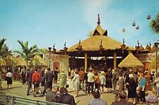 1964-65 NY Worlds Fair 6x9 Caribbean Pavilion Crafts Dominican Republic postcard picture