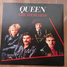 Brian's autographed LP of Queen's GREATEST HITS picture