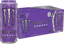 Monster Energy Ultra Violet Sugar Free Energy Drink 16 Ounce (Pack of 15) picture