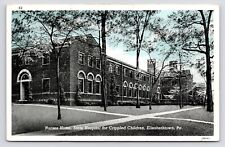 c1920s~Elizabethtown PA~Nurses Home Children's State Hospital~Vintage Postcard picture