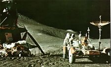 Postcard NASA Kenney Space Center Apollo 15 1971 Lunar Roving Vehicle On Moon picture