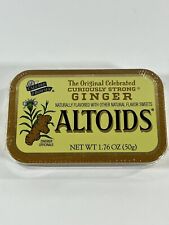Vintage Altoids Ginger Mints NOS Sealed Collectible Tin 1.76 Oz Ginger Flavor picture
