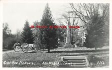 IA, Keosauqua, Iowa, RPPC, Civil War Memorial, LL Cook Photo No 2256 picture