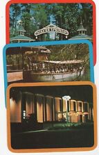 Ocala City Hall/Silver Springs Florida Postcards 6.75 by 5.25 Inches Set of 3 picture
