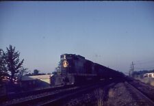 CNJ- Jersey Central B&O GP9 # 6602 @ Townley/Union NJ.-1968 Agfa slide picture