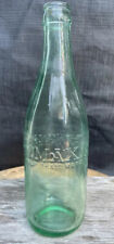 EARLY CROWN TOP SODA BOTTLE LOMAX'S BEVERAGES CHICAGO ILLINOIS picture