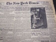 1952 JUNE 13 NEW YORK TIMES - NEWARK'S AIRPORT TO REOPEN MONDAY - NT 4495 picture