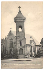 Phoenixville Pennsylvania c1930's St. Anne's Catholic Church picture