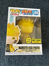Funko Pop - #186 Naruto Six Path Glow Yellow Hot Topic #1 - New picture
